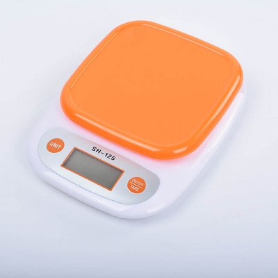 Picture of Electronic Kitchen Scale SH 125 (5kg /1gram) Orange 