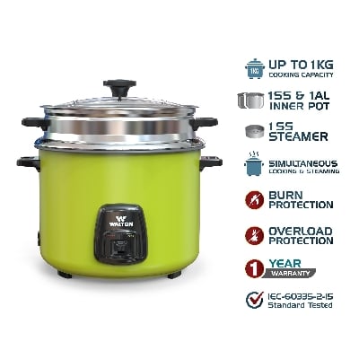 Picture of  Walton 1.8 L Rice Cooker Star Deluxe