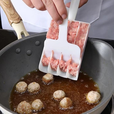 Picture of 1Pc Plastic Meatball Maker Set Fried Fish Beaf Meat Making Balls Mold Spoon Meat Tools Kitchen Gadgets Cooking Asia Express Bd - Multicolor