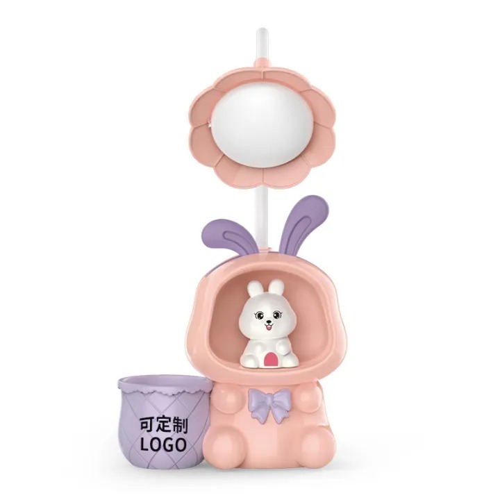 Picture of 3 in 1 eye protection table lamp,,cutty flower led light,table lamp,sharpner lamp- The Asia Express - Multicolor