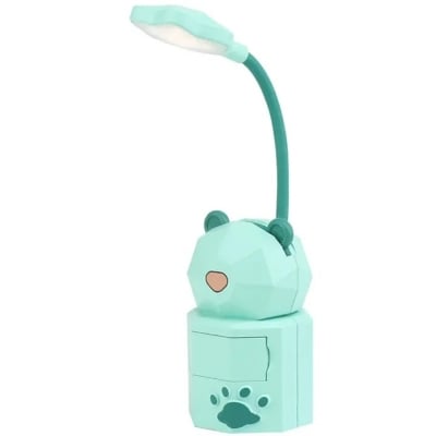 Picture of Book Lamp Rechargeable Bed Light Reading Light For Kids Mighty Bright Book Lights Kids Lamps for Bedrooms Girls,Kids Reading Light Cute Design USB Charging Warm Light 360 Degrees Gooseneck-The Asia Express - Multicolor