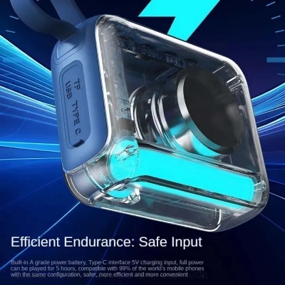 Picture of Outdoor sound box portable speaker bass square dance household desk card-inserting- The Asia Express