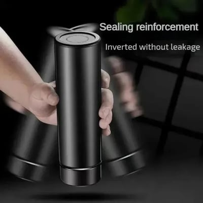 Picture of 500ml Stainless Steel Thermos Bottle with Digital Temperature Display LED Intelligent Temperature Measurement Cup Vacuum Flask- The Asia Express - Multicolor