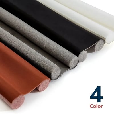 Picture of Door Bottom Sealing Strip Door Seal Gap Sound Proof Door Weather-strip Guard For Door Bottom Dust Blocker Door Sealing Stopper,Door Bottom cockroach Stopper - Multicolor