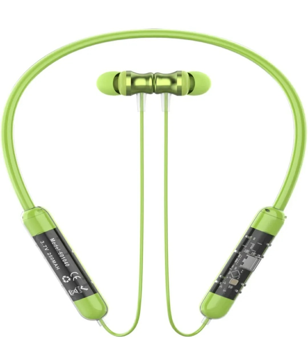 Picture of Transparent Voice Changer Wireless Neckband with 36Hrs Playtime, HD Sound Bluetooth Headset- The Asia Express - Multicolor
