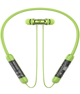 Picture of Transparent Voice Changer Wireless Neckband with 36Hrs Playtime, HD Sound Bluetooth Headset- The Asia Express - Multicolor