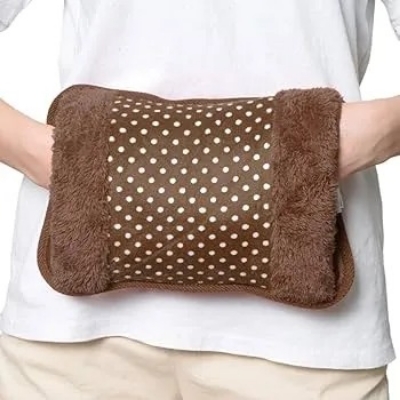 Picture of Rechargeable Electric Hot Water Bag Heat Therapy Pain Relief Pillow Warm Bag for Back, Neck, Shoulder & Body Pain Relief-Multicolour – The Asia Express - Multicolor