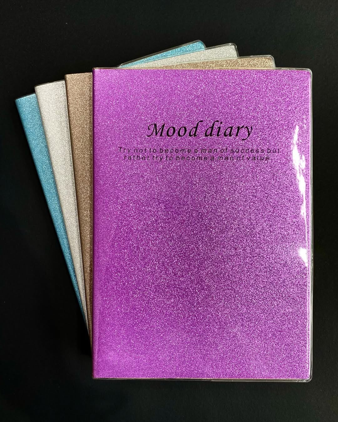 Picture of China Pocket Special Glitter Notepad Mini Sparkly Notebook for Notes, Journaling & School Use- The Asia Express - Multicolor