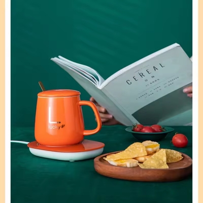 Picture of Smart Cup Heater Coffee Mug Warmer with Timer & Thermostatic Control – Auto Shut-Off Electric Cup Warmer for Milk, Tea, Coffee & Cocoa Home & Office Use - The Asia Express - Multicolor