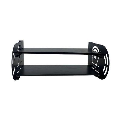 Picture of New Updated Double Layer Router Stand – Wall Mounted 100% Metal WiFi Router Shelf with Laser Cut Design for Home & Office - The Asia Express