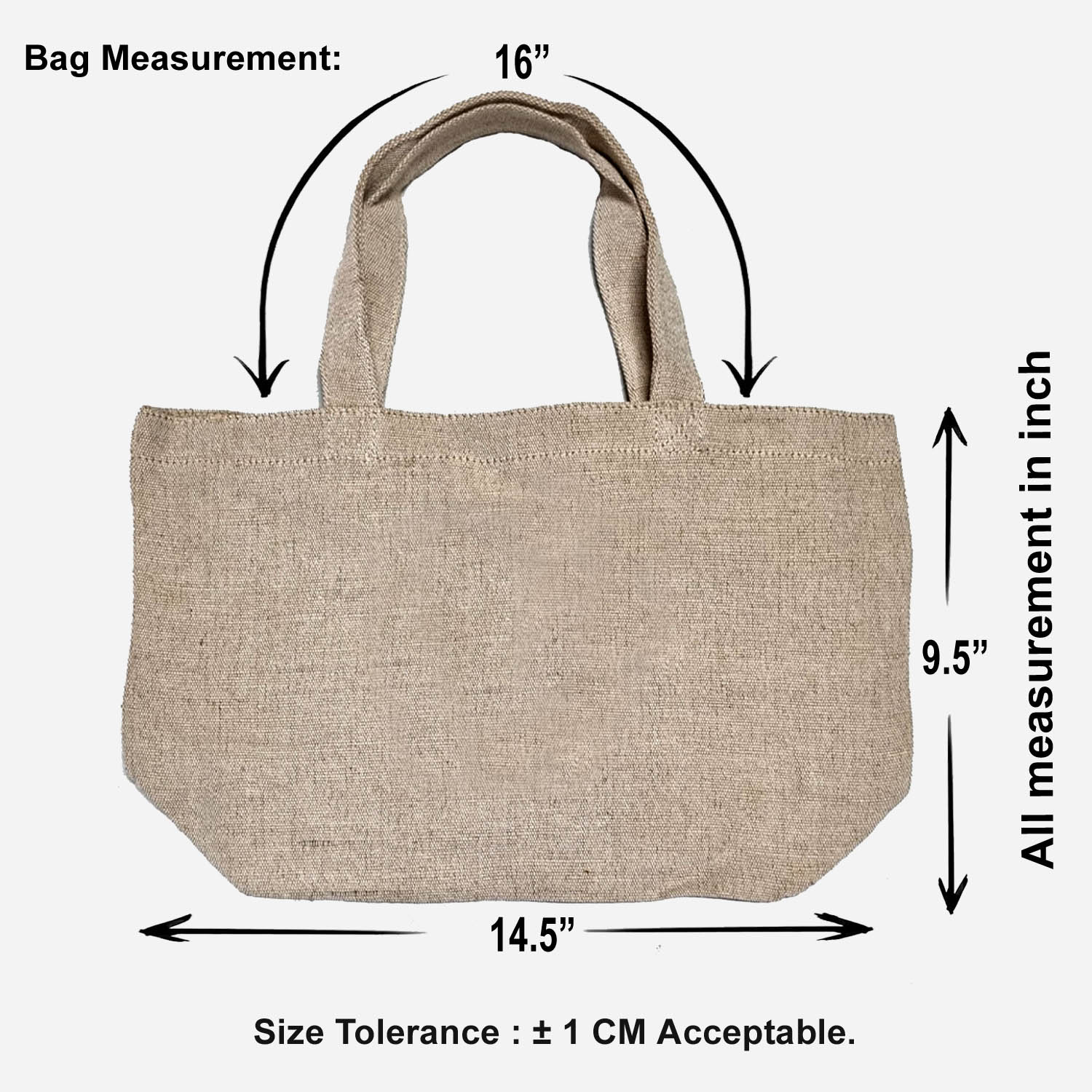 Picture of Trendsetter -Craftsmanship and Trendy -Natural Jute Tote Bag for Women- Progressively Better Preferble - Low Hassle and Maintanance