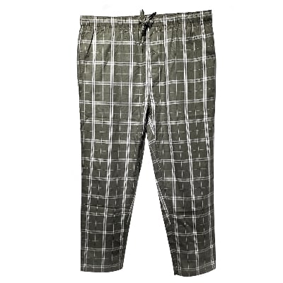 Picture of Mens Premium Trouser Olive Grey Stripe Olive