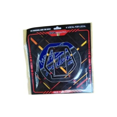 Picture of Pulser Ns Tank Caps Sticker Full Metal - Blue