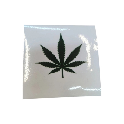 Picture of Marijuana, Green Cannabis Leave Stick - Green