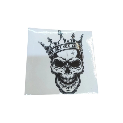 Picture of Skull King Sticker - Black