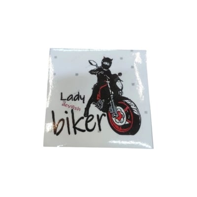 Picture of Lady Bikers Sticker - Black
