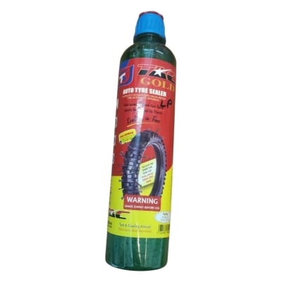 Picture of Auto Tire Sealer Gel For Bike And Car- 500 Ml (1Pcs) - Black