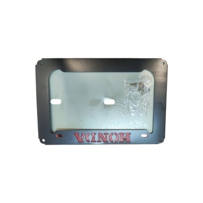Picture of Honda Digital Number Plate Cover Metal - Gold