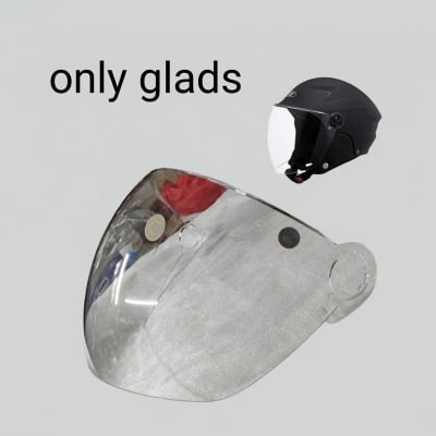 Picture of Studds Half Face Dude Helmet Ar Clear Visor