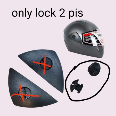 Picture of Gliders Helmet Visor Lock -  Black