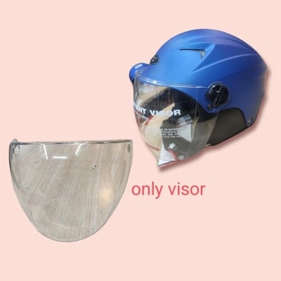 Picture of Studds Ladies Dame Helmet Half Face Visor - ( Clear )