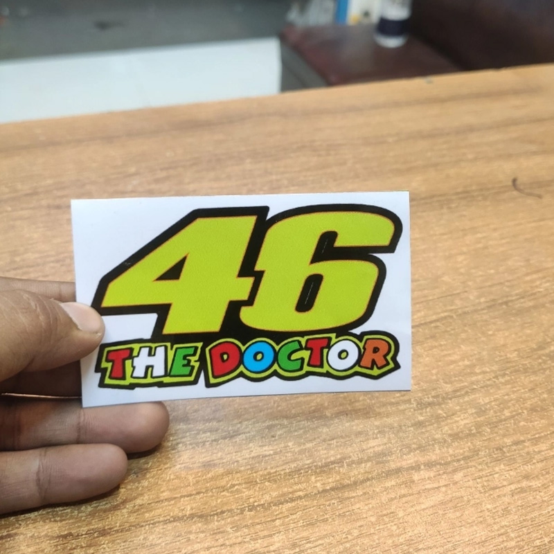 Picture of 46 The Doctor Sticker - Green