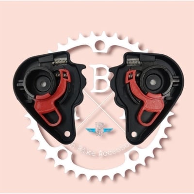 Picture of Studded Thunder Helmet Visor Lock -  Black