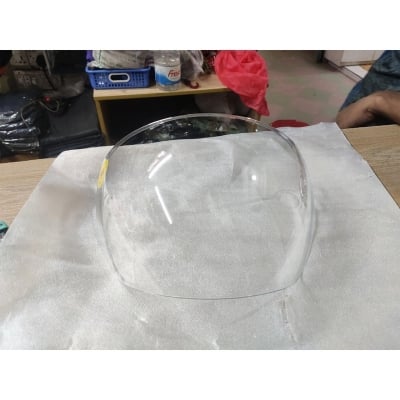 Picture of Studds Half Face Dude Helmet Ar Clear Visor