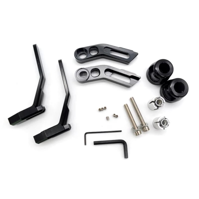 Picture of Motorcycle Brake Clutch Lever Protector Protection Hand Guard Bule