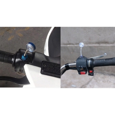 Picture of 2X M8 M10 Spring Smiley Screw Universal Motorcycle Rearview Mirror Screw Bolts For Motorbike Scooter Electric Bike