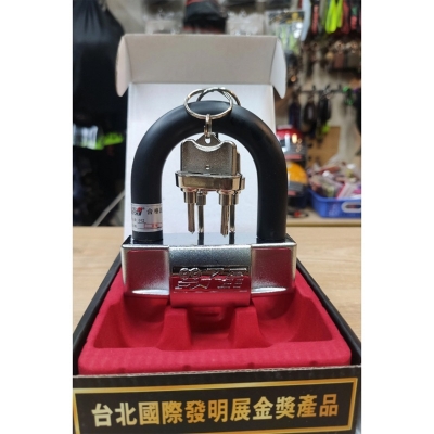 Picture of Disc Lock Double Key Anti Acid Heavy Duty - Silver