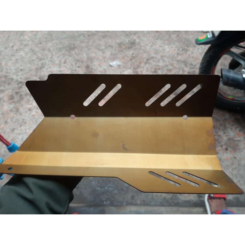 Picture of Silencer Metal Cover For Yamaha Mt15 Blue