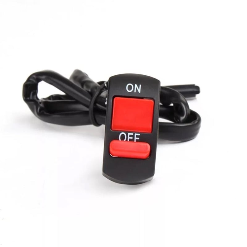 Picture of Generic Motorcycle Fog Light 3 Wire On/Off Switch For Emergency Indicators