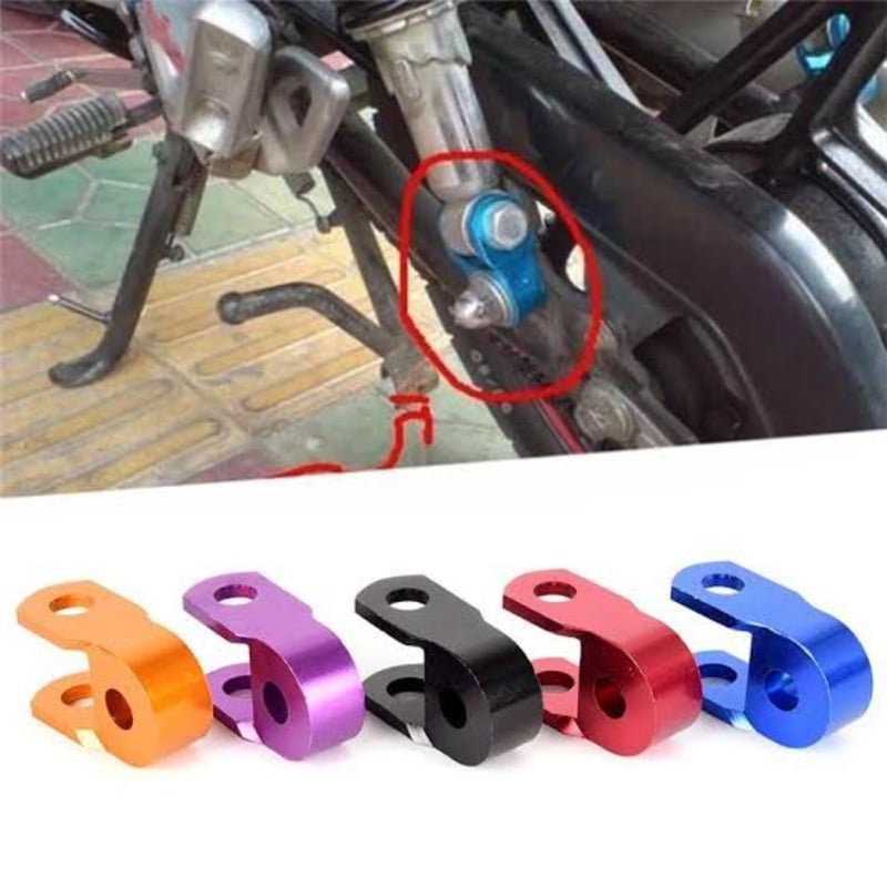 Picture of (One) Inch Height Extension Shock Absorber Motorbike Jack Up Riser Suspension Universal