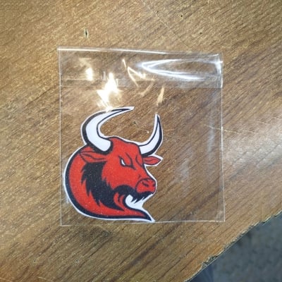 Picture of Red Bull Head Sticker Rediam - Red