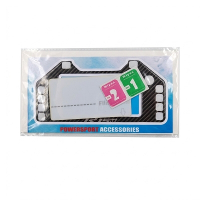 Picture of Yamaha R1M Meter Protector Ambos Sticker - Black