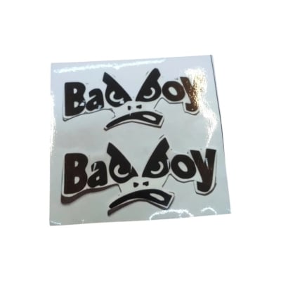 Picture of Bad Boy Sticker - Black