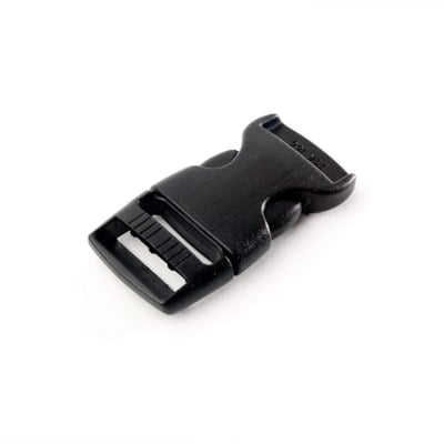 Picture of Helmet Strap Clip Fast Buckles Helmet Buckle Lock Safety For Motorcycle Bike Helmet -  Black