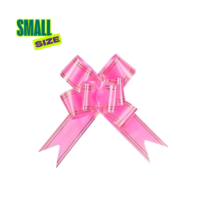 Pull Flower Ribbon Bow – Perfect for Present Boxes, Party, Anniversary & Festival Gift Wrapping (Pack of 10 Pcs)