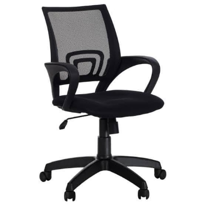 Picture of Furniture Finds Executive Chair FF-EC-01p Smart Office Executive Chair (Plastic Base) - Black