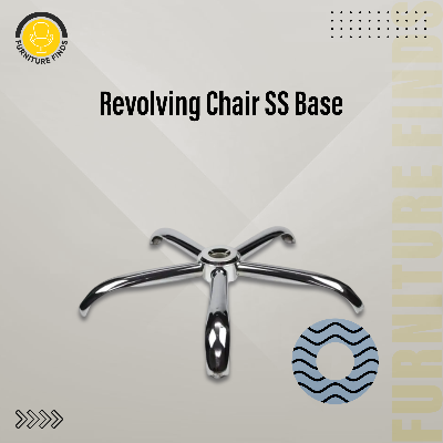 Picture of Furniture Finds Revolving chair SS base (Silver)