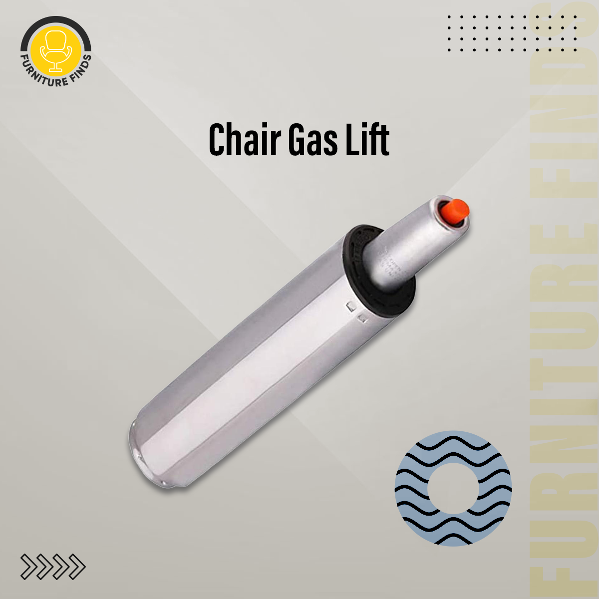 Picture of Furniture Finds Chair Gas Lift (Black)