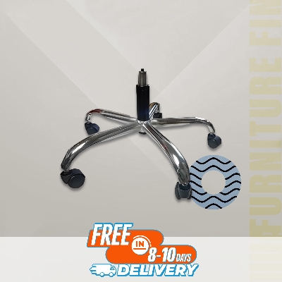 Picture of Furniture Finds Chair Steel Base,Wheel,Gas lift (Silver)