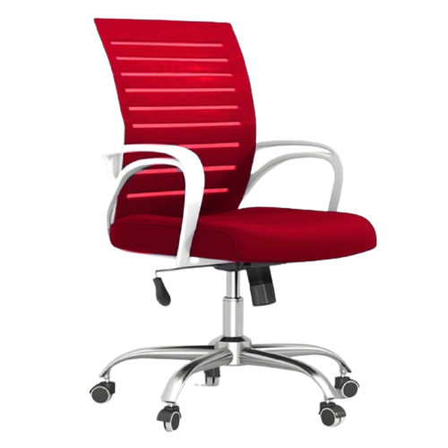 Picture of Furniture Finds FF-EC-02ss Executive Chair White&Red
