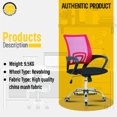 Picture of Furniture Finds FF-EC-07ss (V-Mesh Black) Executive Chair