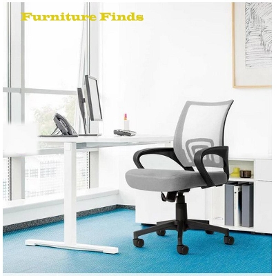 Picture of Furniture Finds FF-EC-01 E-Base(Black&Ash) Smart Executive Office Chair