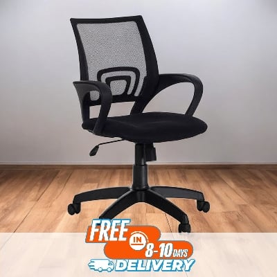 Picture of Furniture Finds Smart Revolving Office Chair  FF-Ec-01PB (Black)
