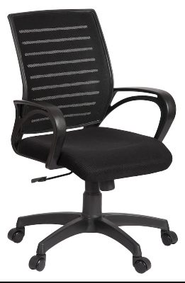 Picture of Furniture Finds Revolving Smart office Chair Ff-Ec-02PB (Black)