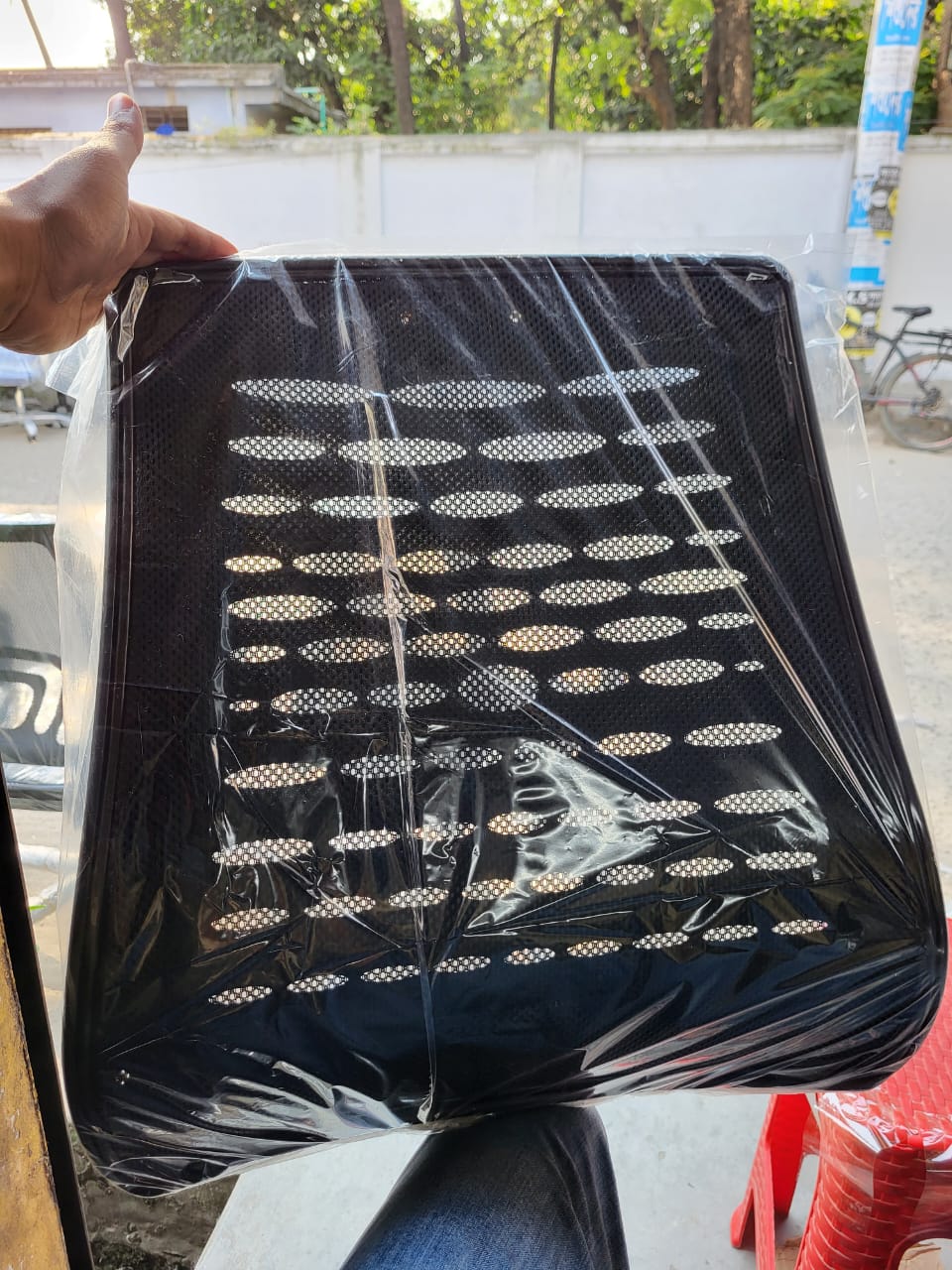 Picture of Furniture Finds Revolving Chair Back part (Goal Dim Mesh) (Black)