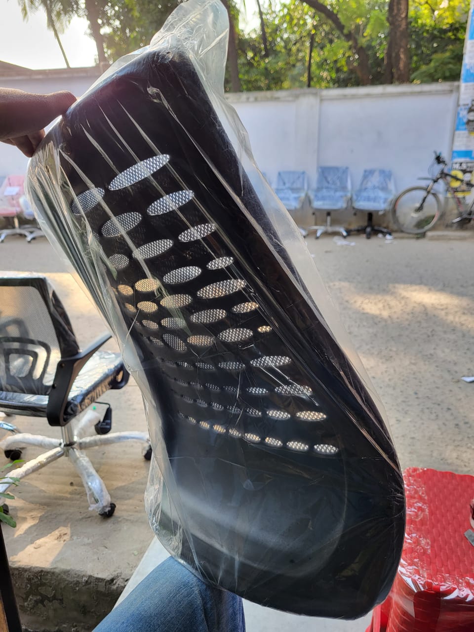 Picture of Furniture Finds Revolving Chair Back part (Goal Dim Mesh) (Black)
